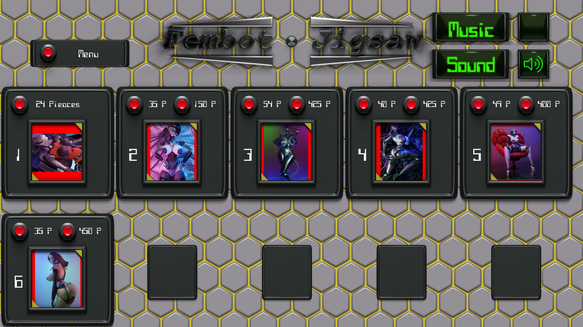 Fembot Jigsaw screenshot 3