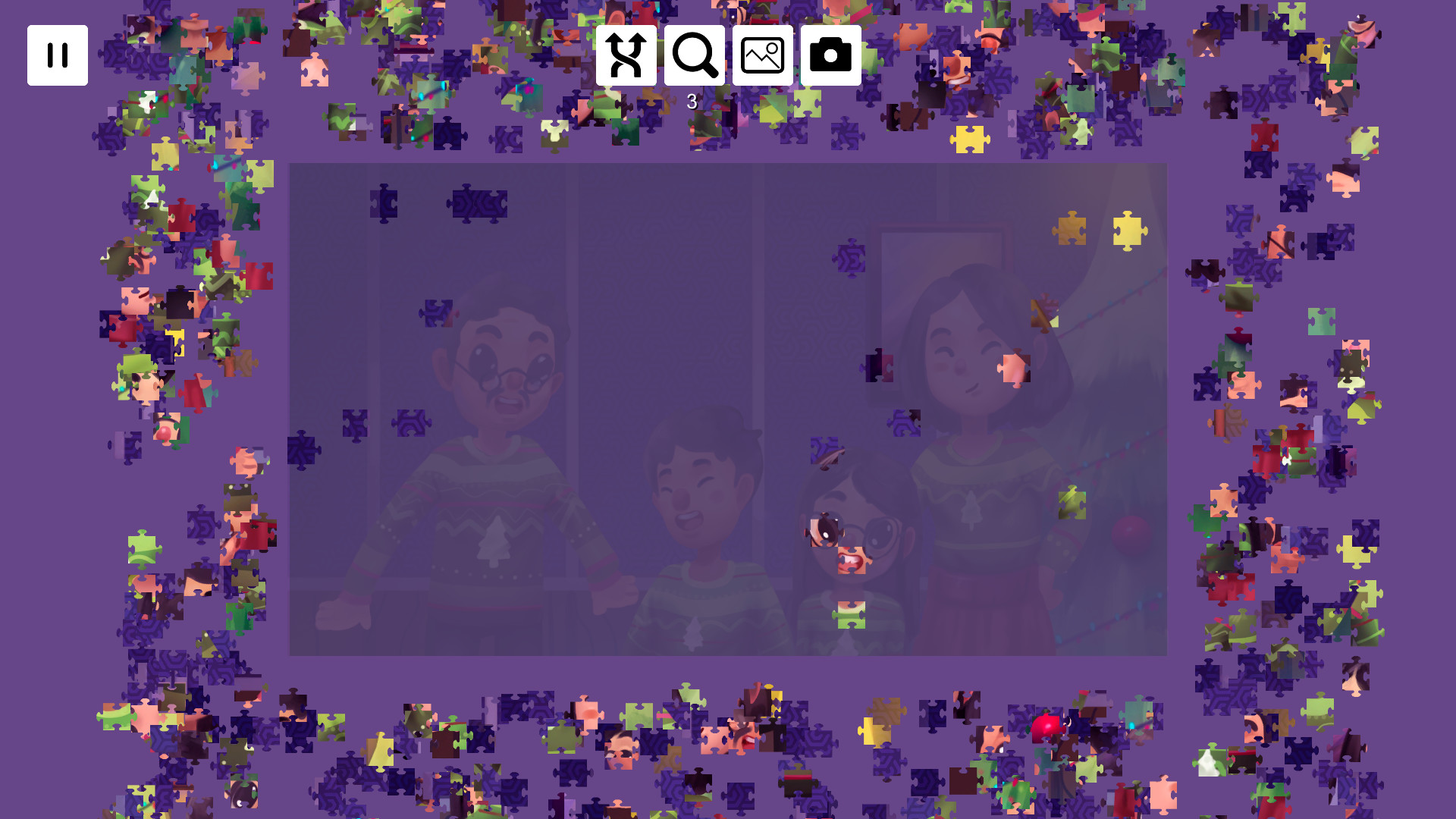 Christmas With My Family - Jigsaw Puzzle screenshot 5
