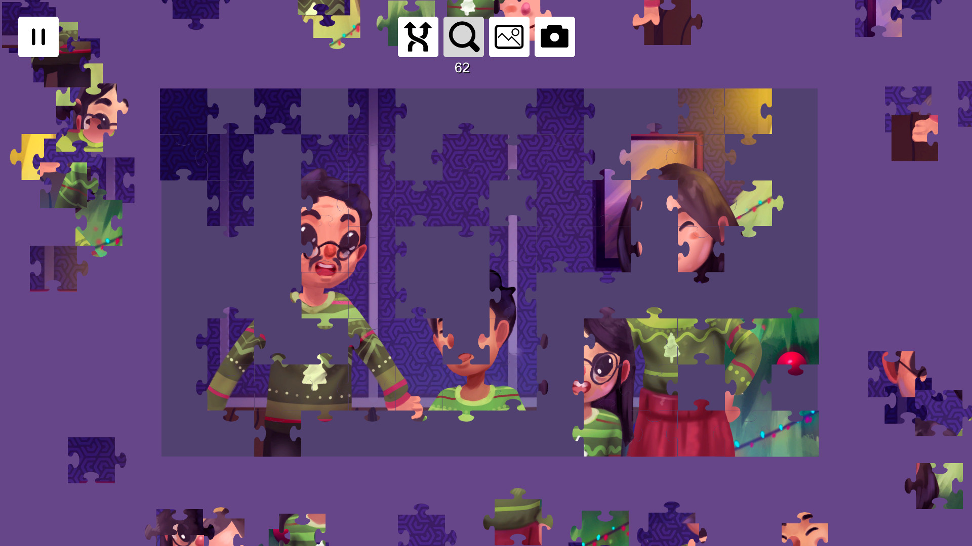 Christmas With My Family - Jigsaw Puzzle screenshot 3