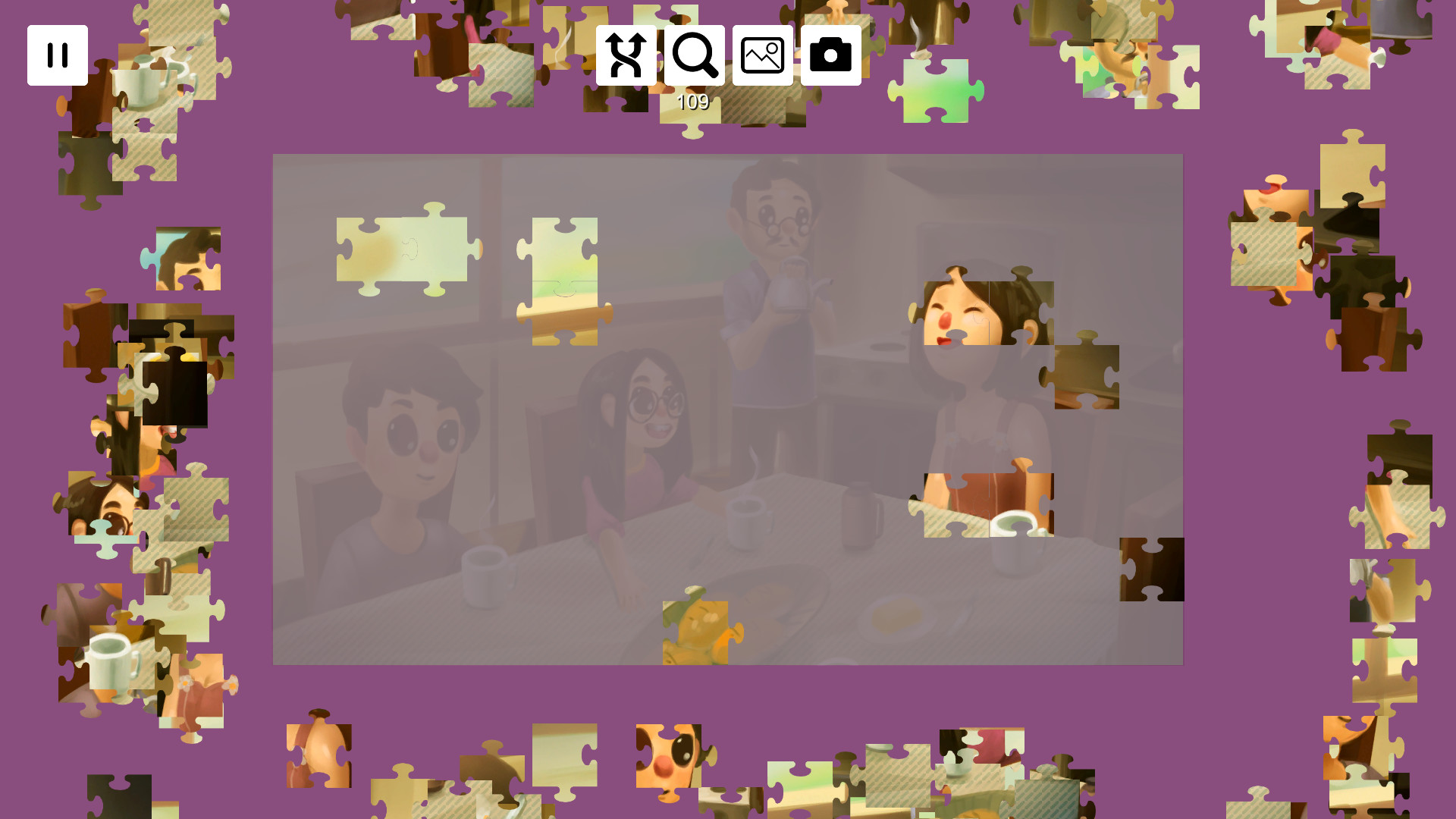 Christmas With My Family - Jigsaw Puzzle screenshot 4