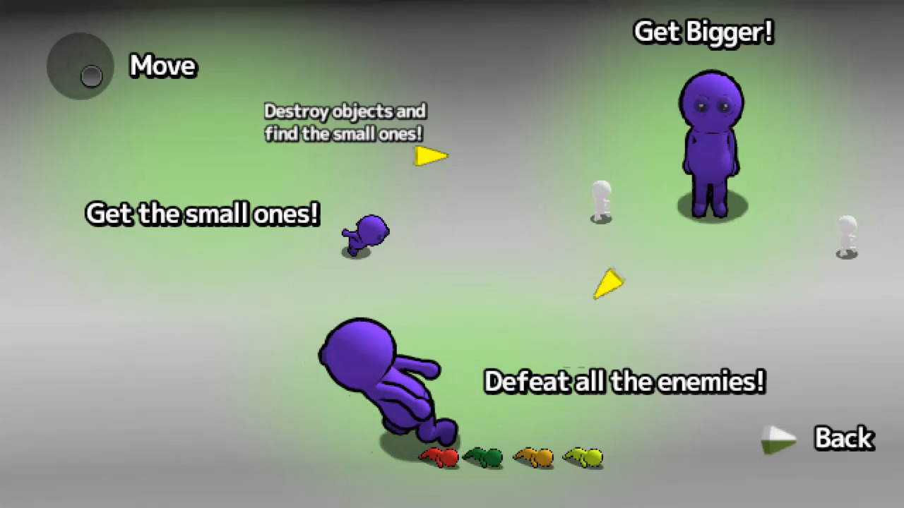 Pixel Game Maker Series Biggerman.io screenshot 1