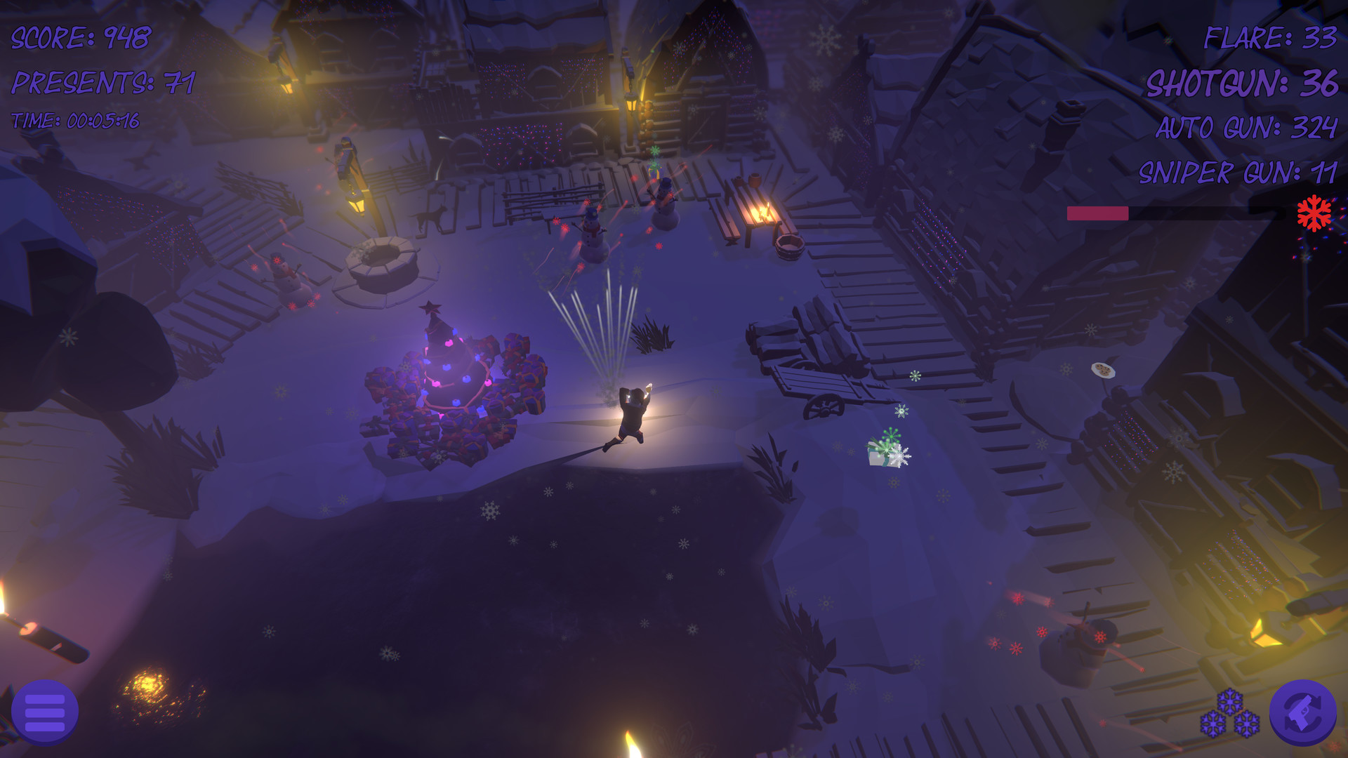 Santa Protects the Christmas Tree screenshot 6