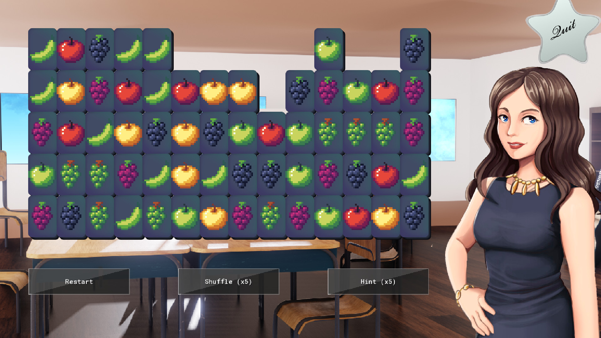 Date With a Girl: Mahjong screenshot 4