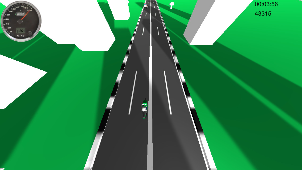 Motorbike Traffic Splash screenshot 5