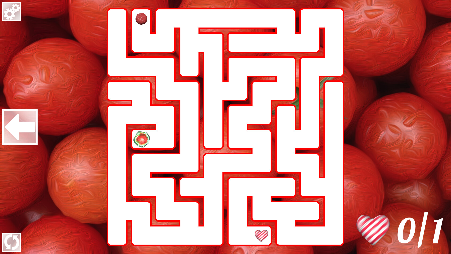 Maze Art: Red screenshot 1