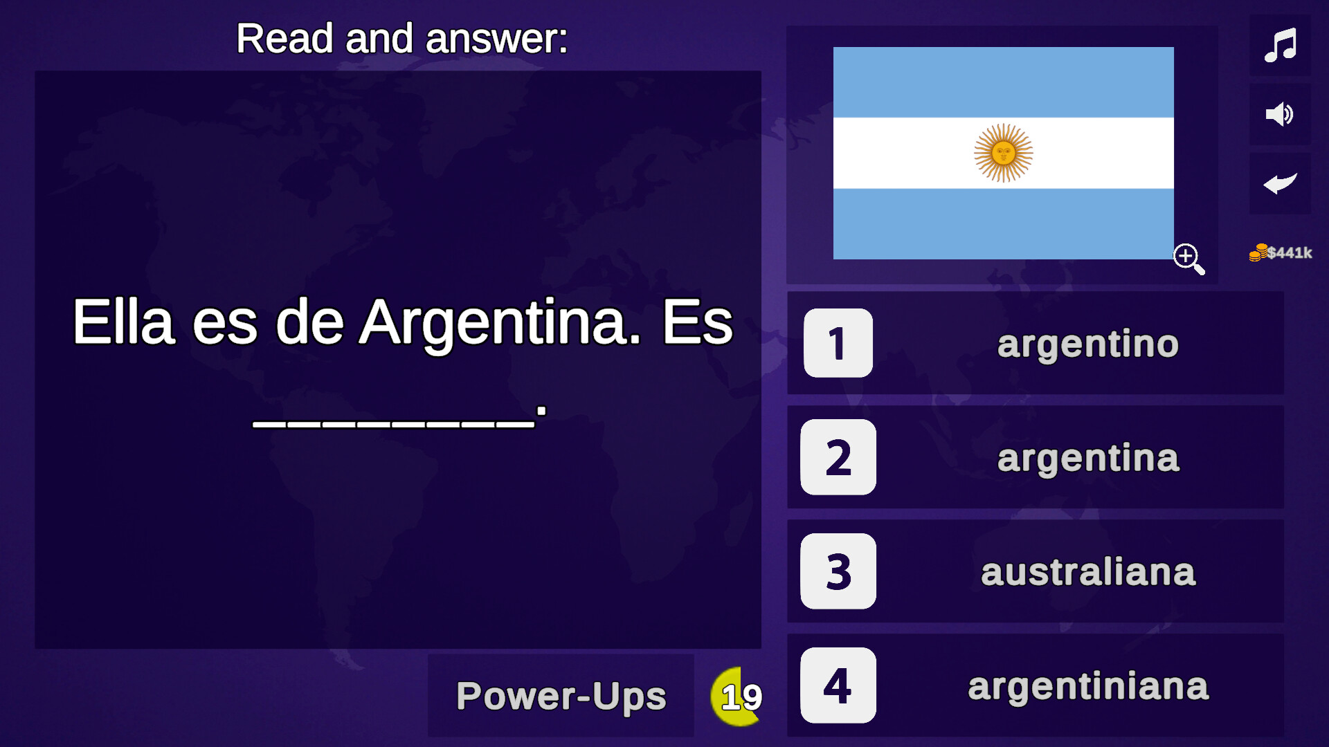Milliopoly - Language Quiz and Learning screenshot 2