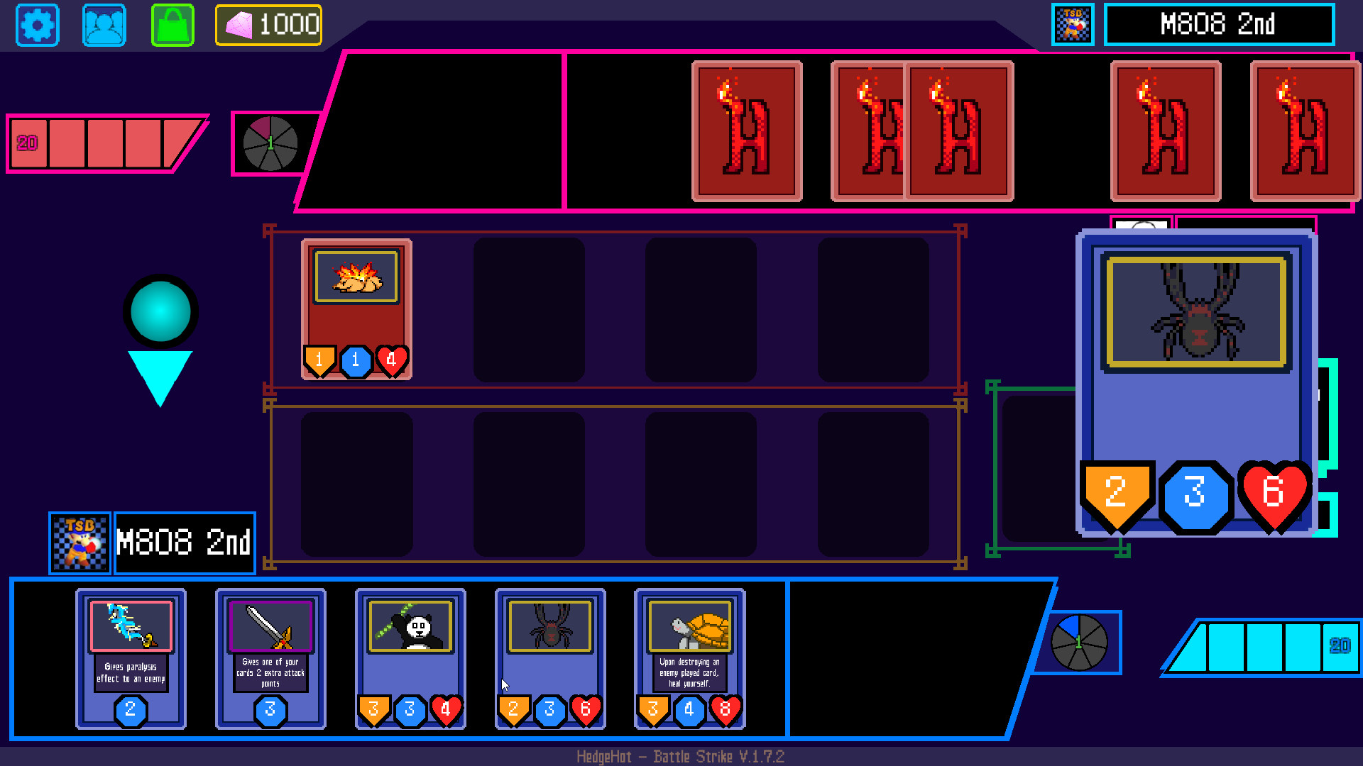 Hedgehot - Battle Strike screenshot 1