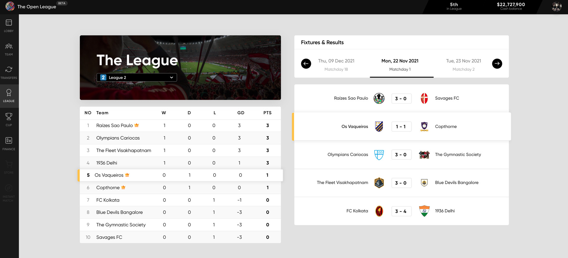The Open League screenshot 4