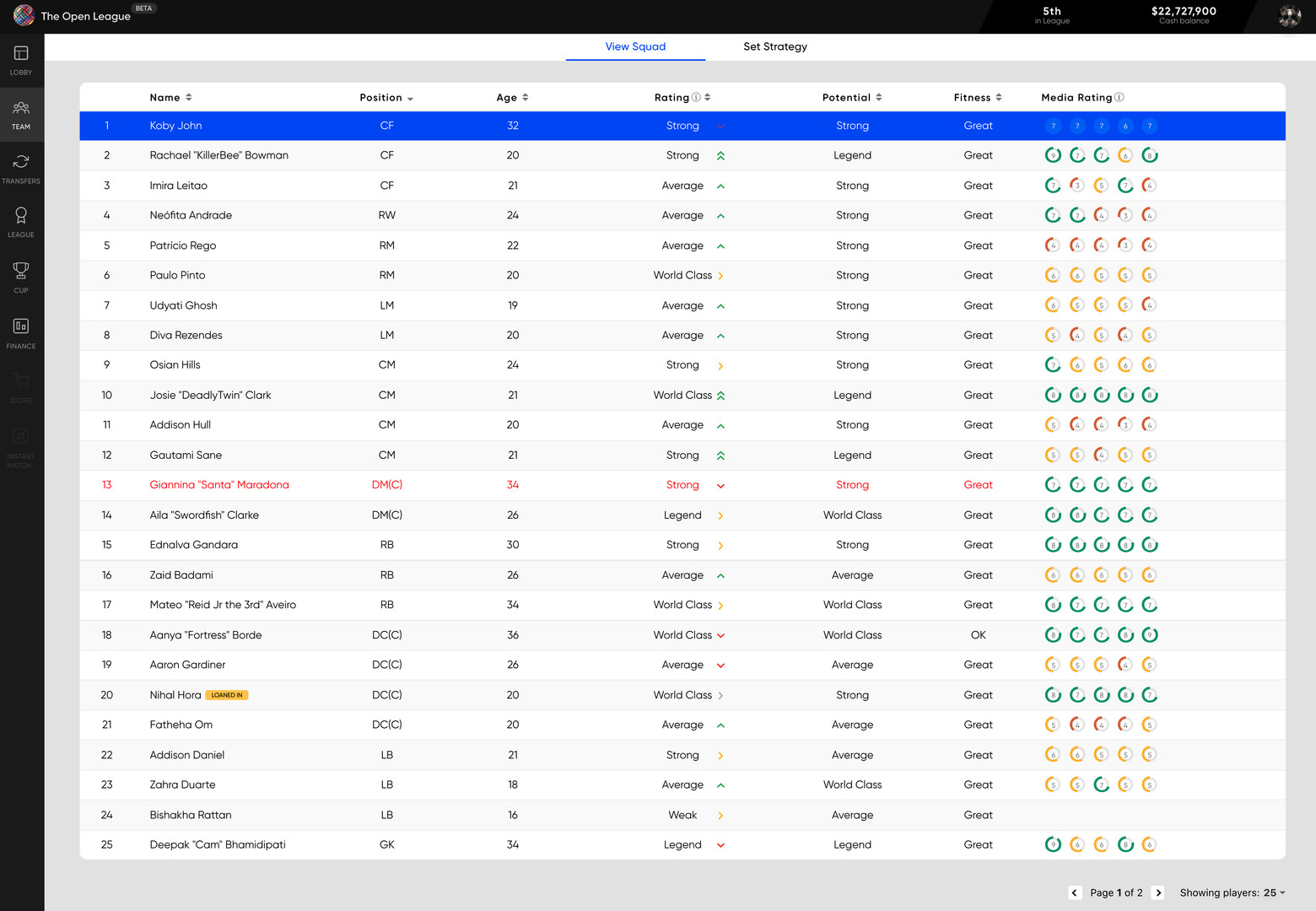The Open League screenshot 3