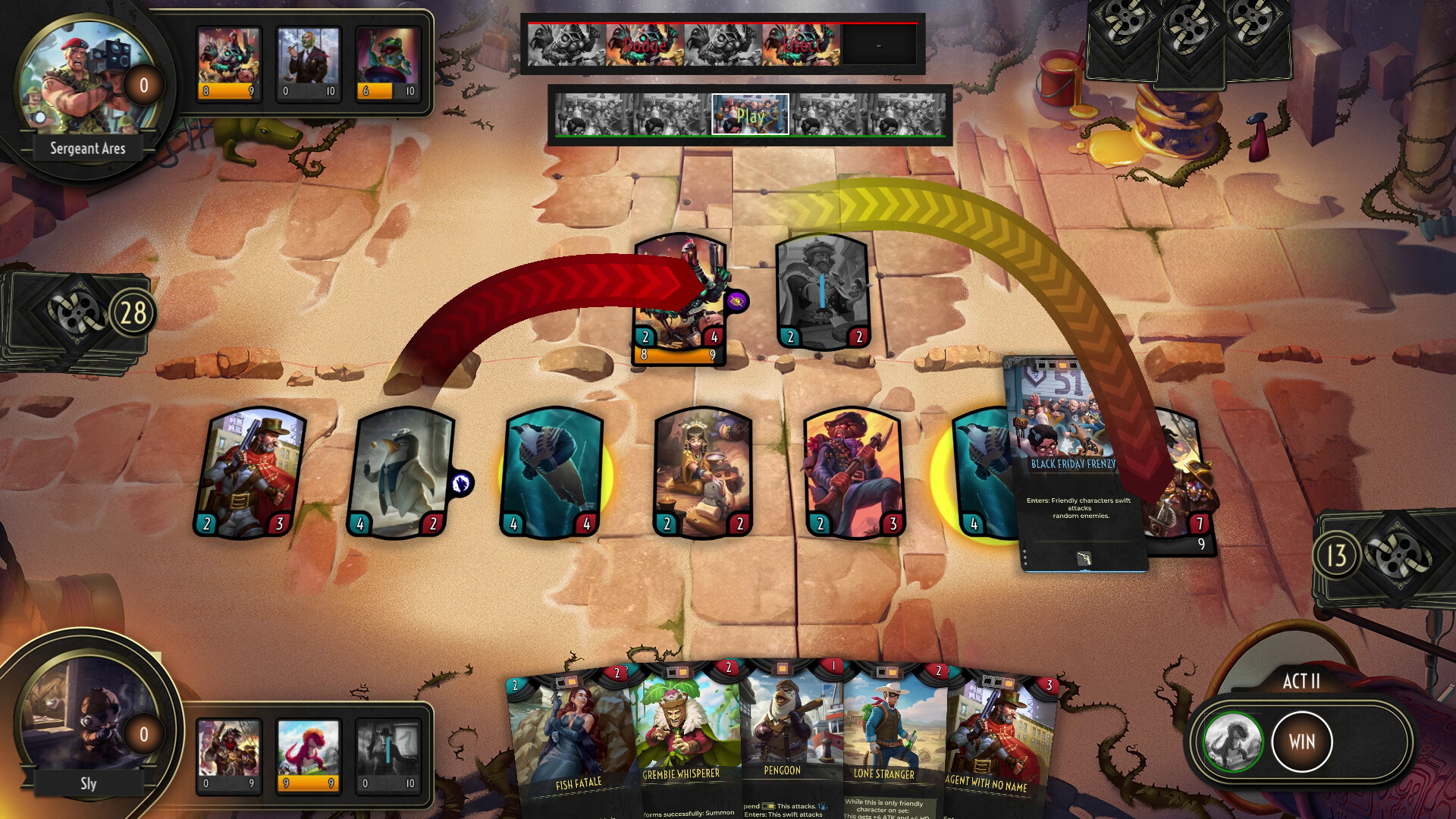 ScreenPlay CCG screenshot 2