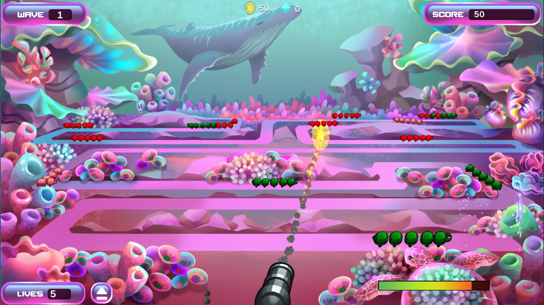 Plentypede screenshot 2