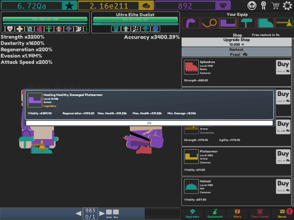 Idle Superpowers screenshot 1