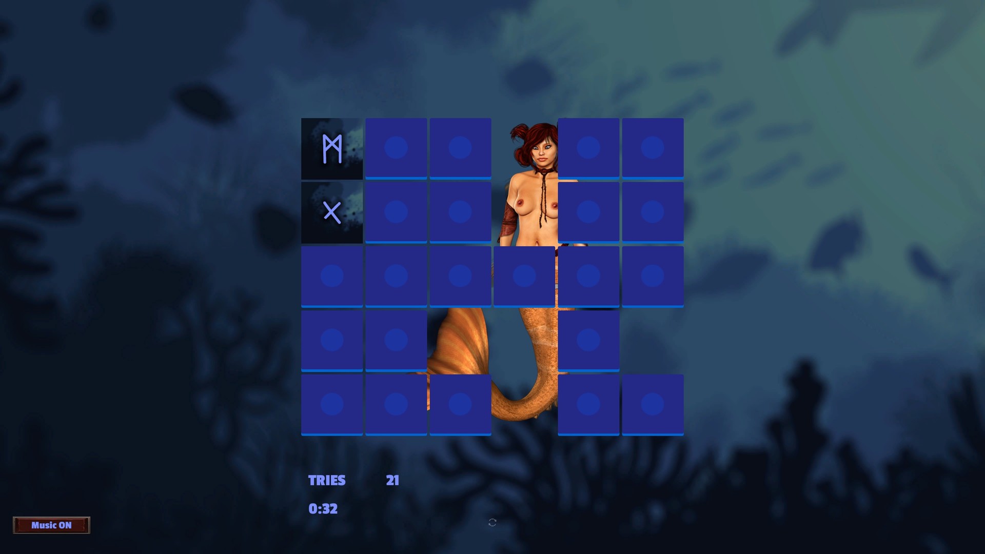 Fantasy Memory - Sexy Mermaids screenshot 2