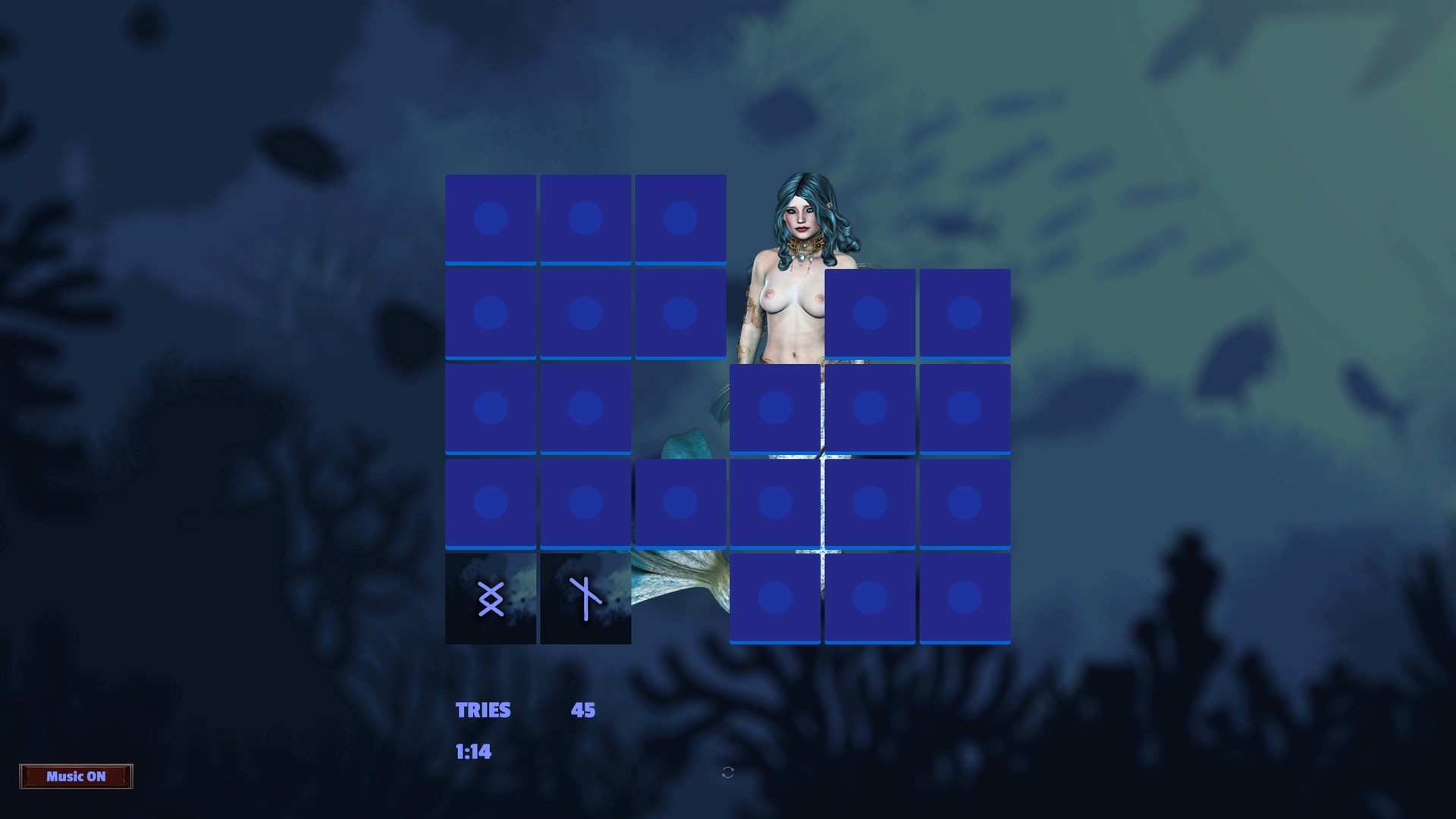 Fantasy Memory - Sexy Mermaids screenshot 3