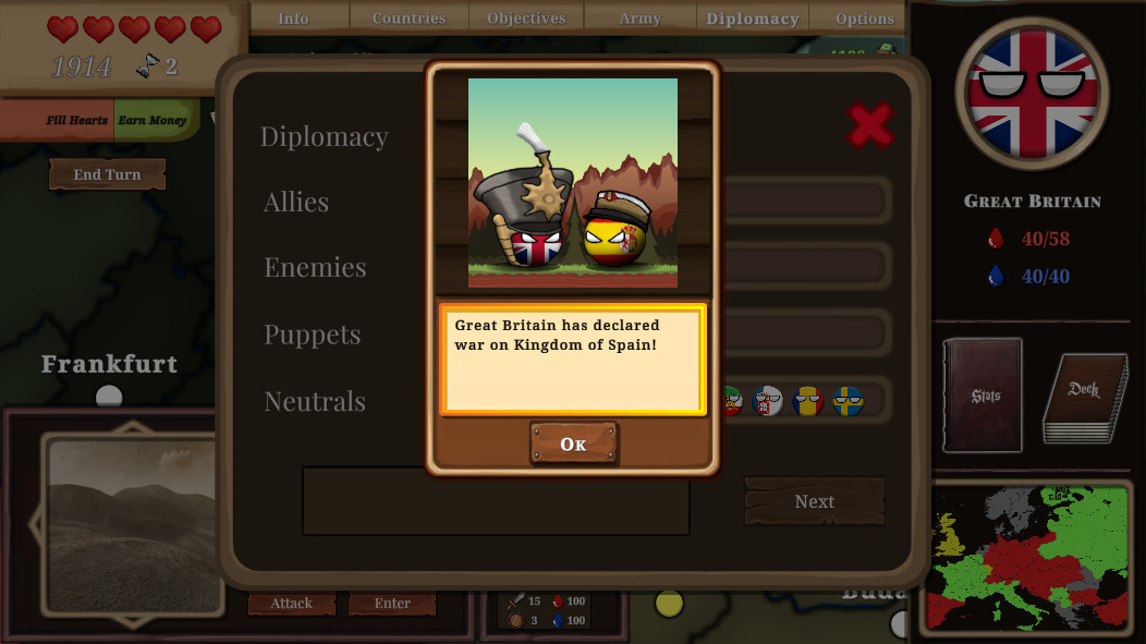 Countryball: Europe 1890 screenshot 5