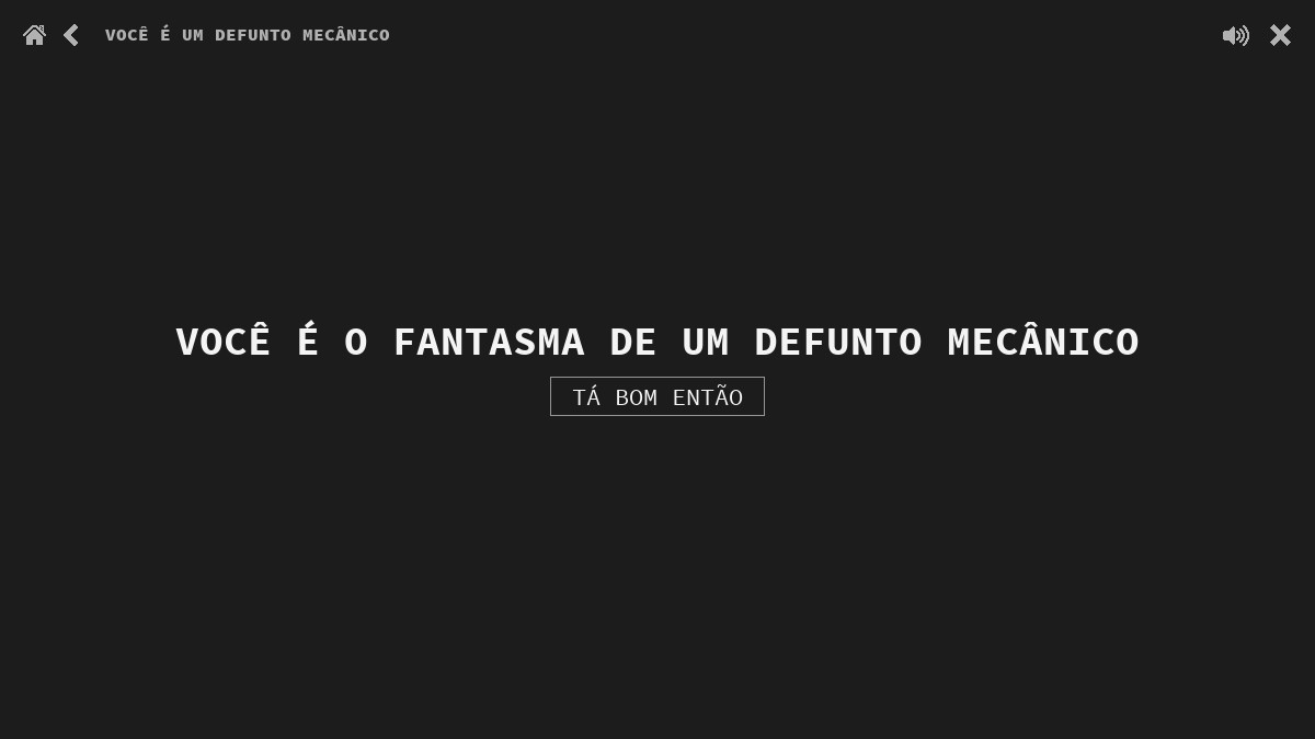 VOCÊ É UM DEFUNTO MECÂNICO screenshot 4