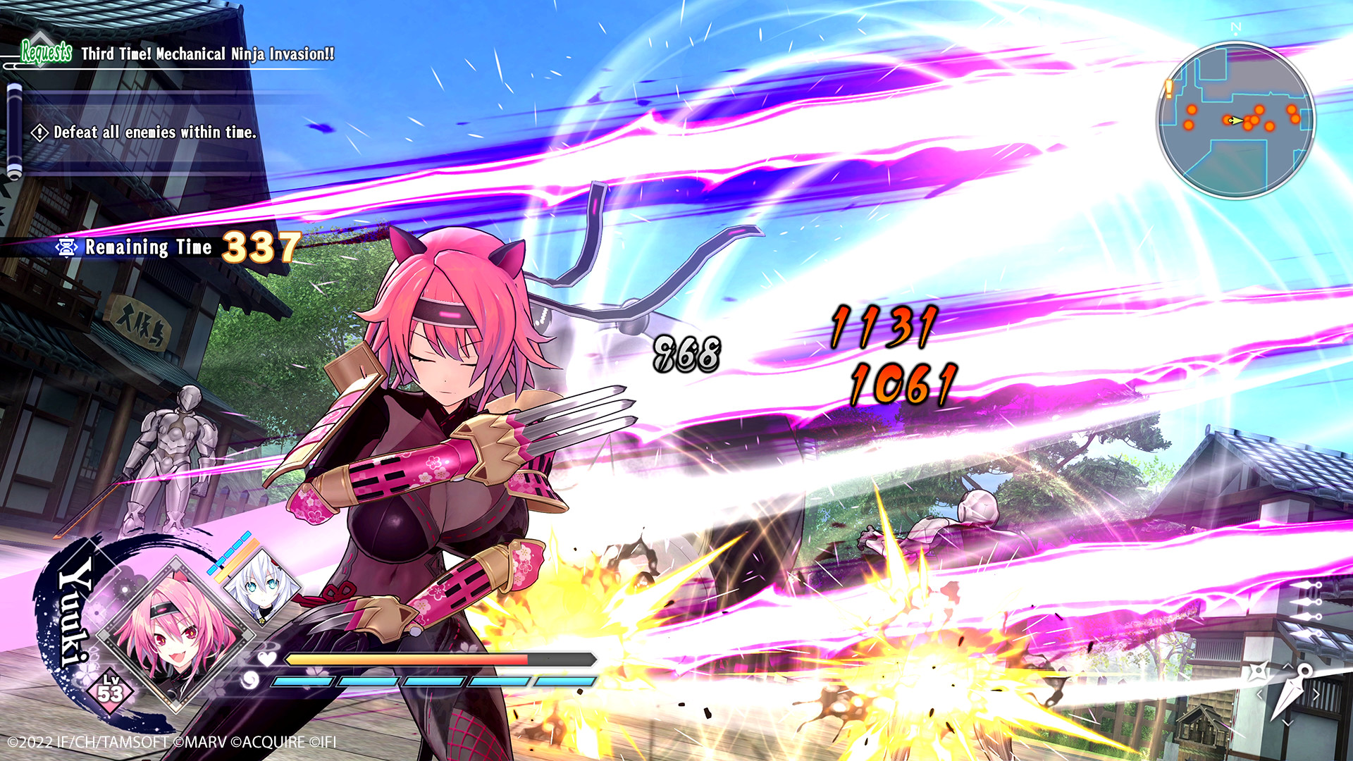 Neptunia x SENRAN KAGURA: Ninja Wars screenshot 15