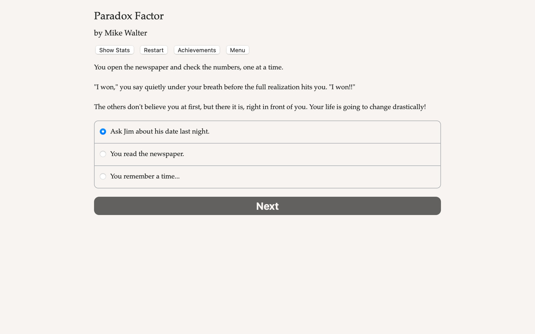 Paradox Factor screenshot 2