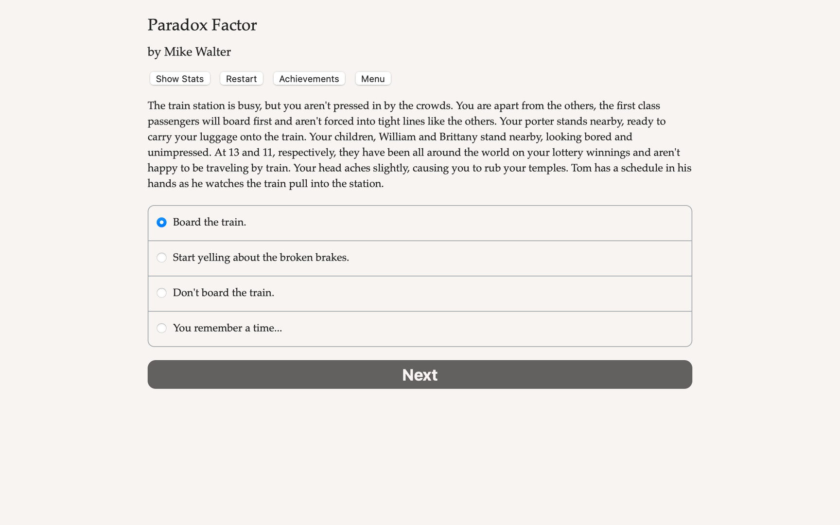 Paradox Factor screenshot 3