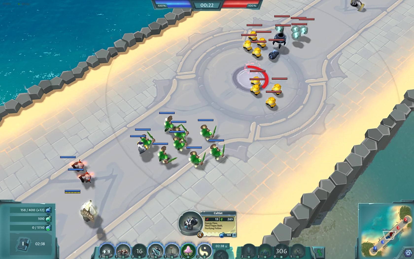 Crystal Clash screenshot 1