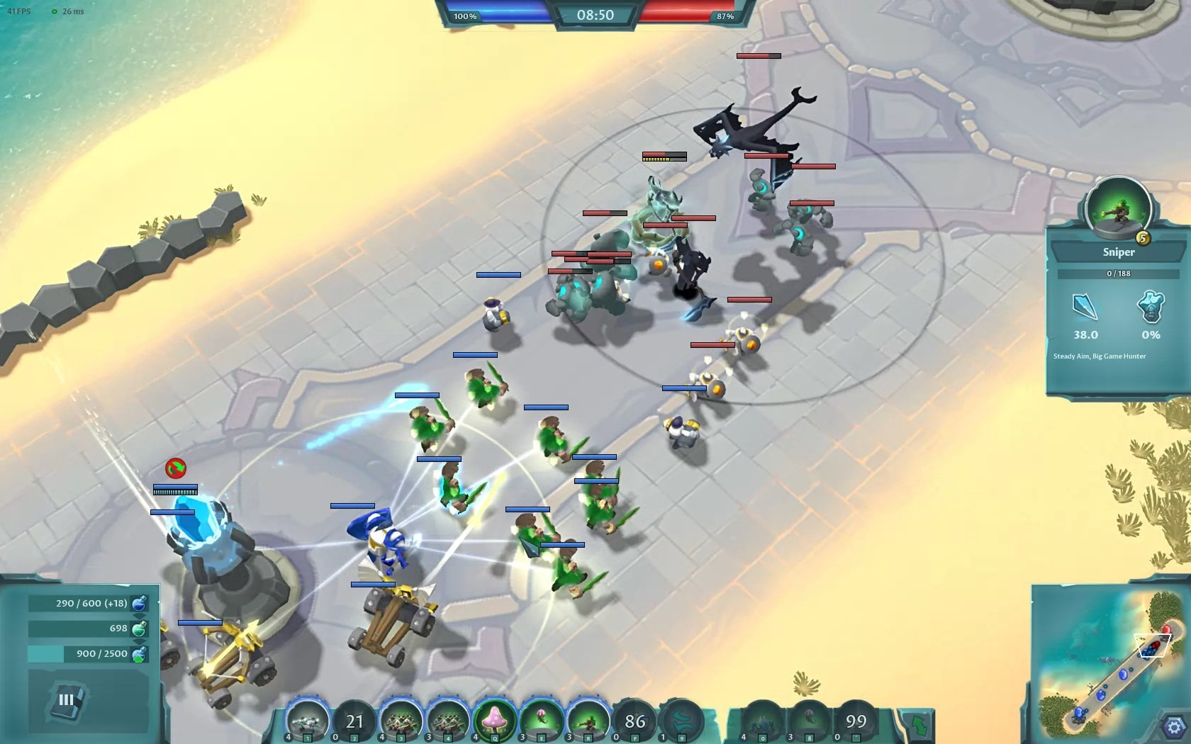 Crystal Clash screenshot 4