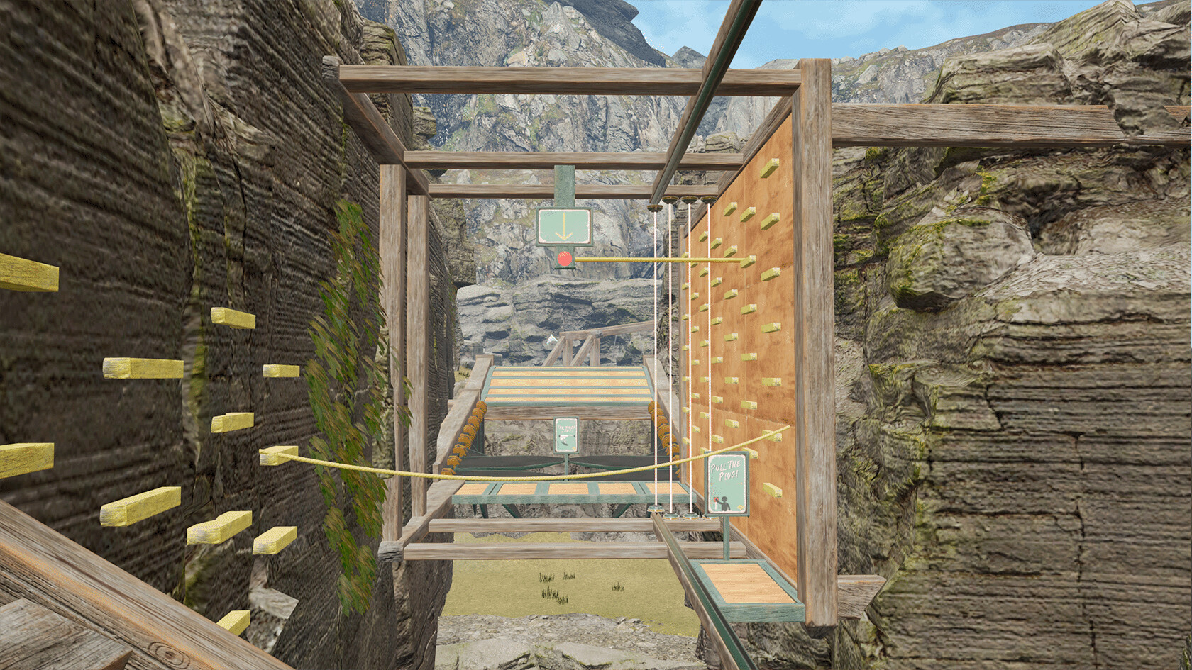 Venture's Gauntlet: The Ultimate VR Fitness Obstacle Course screenshot 1