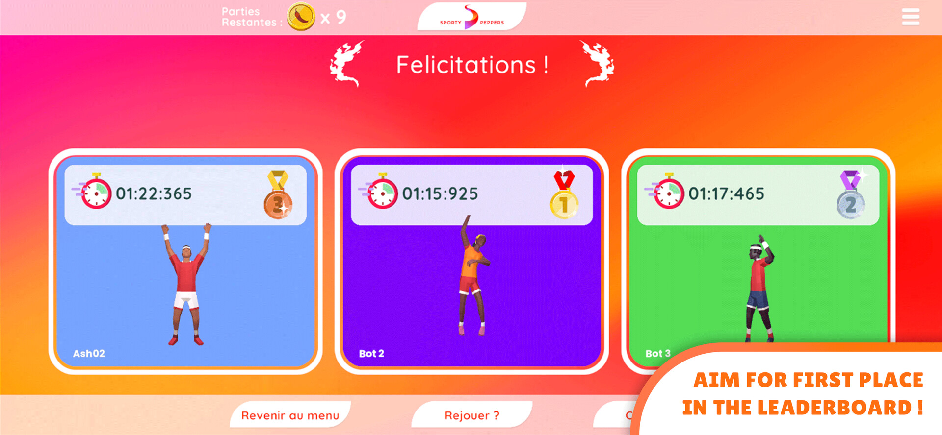 Sporty Peppers screenshot 1