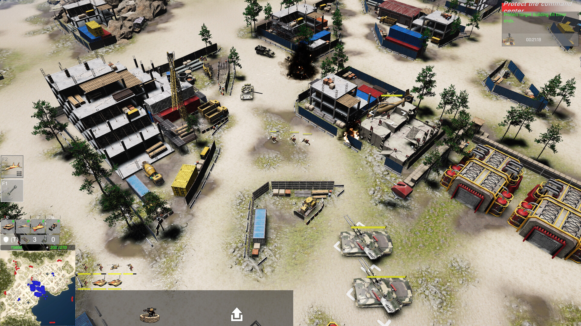 Armor Clash 2022 [RTS] screenshot 2