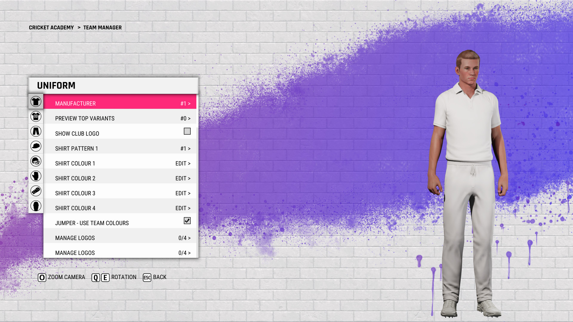 Cricket 22 - Academy Creation Tools screenshot 4