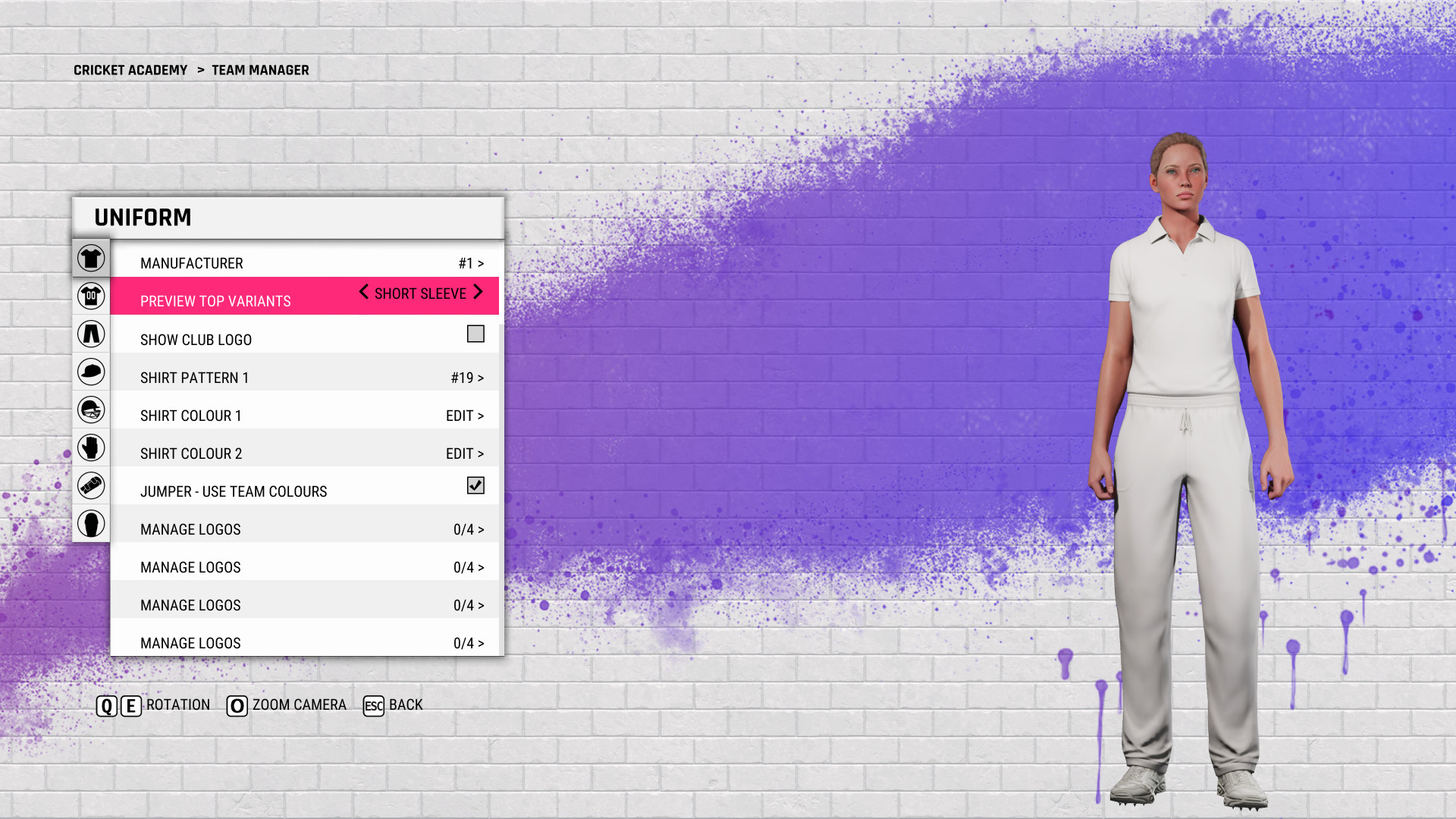 Cricket 22 - Academy Creation Tools screenshot 5