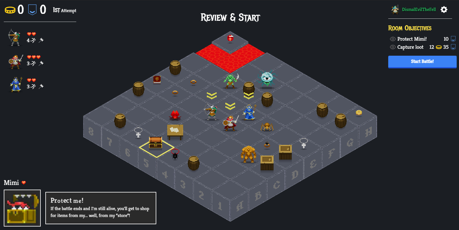 Daily Dungeon Club screenshot 1