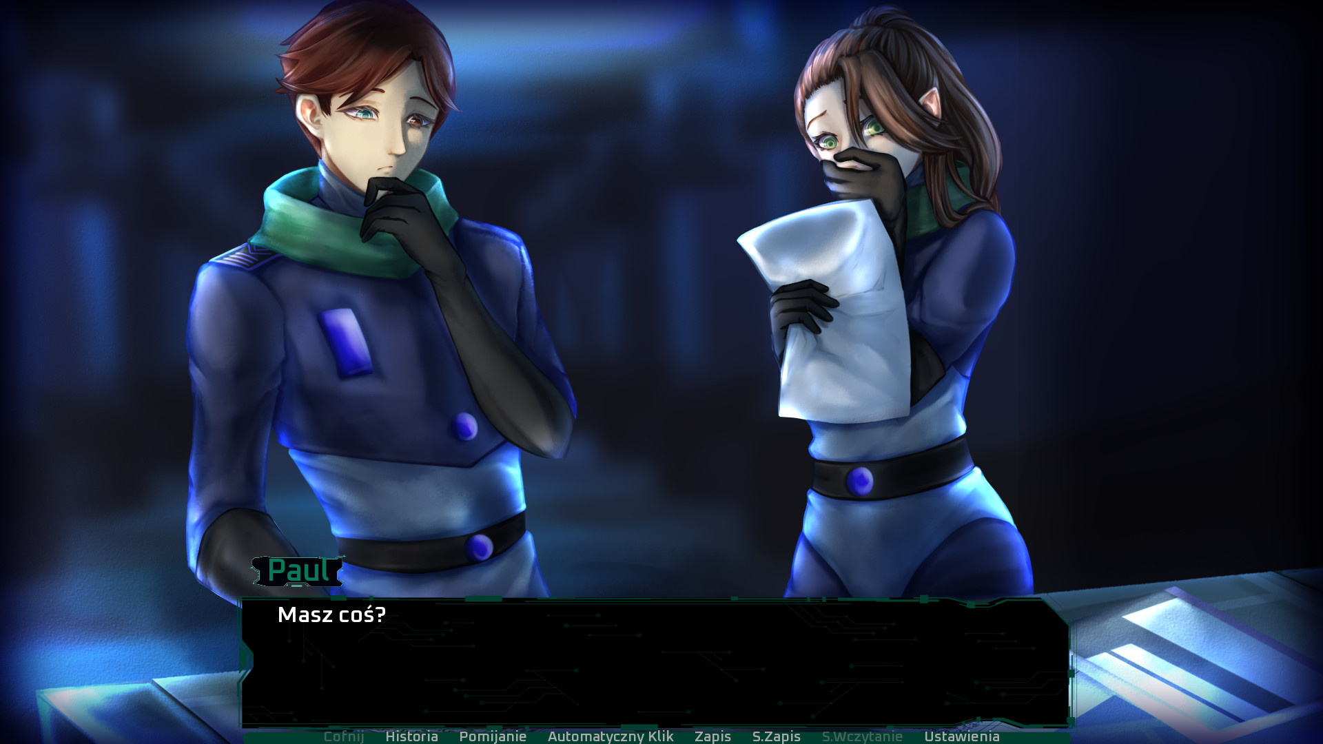 Synchronizacja - Visual Novel screenshot 1