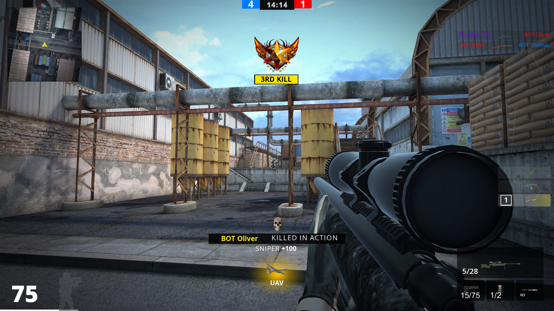Militaristic Rain Of Terror screenshot 6