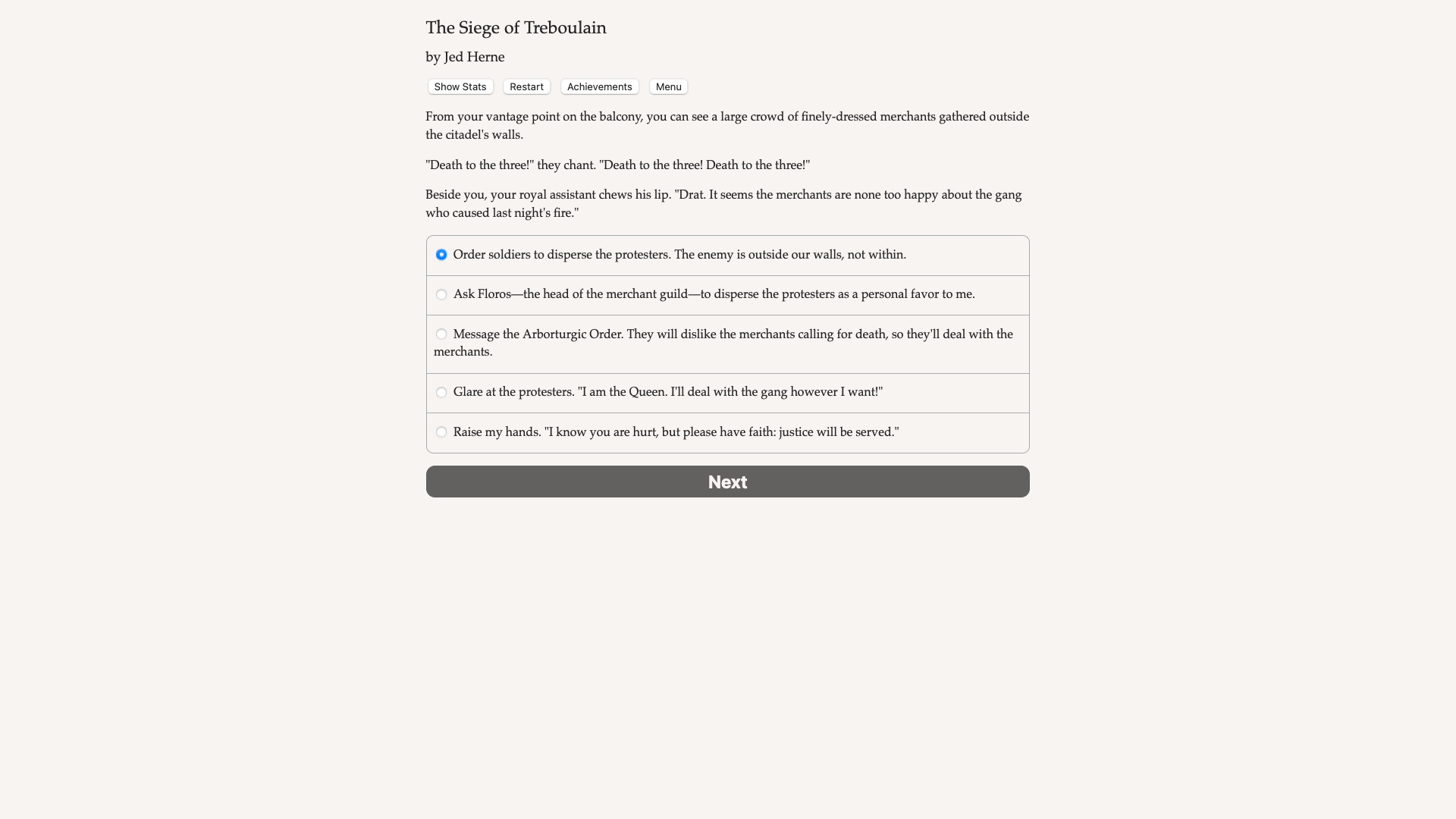 Siege of Treboulain screenshot 4