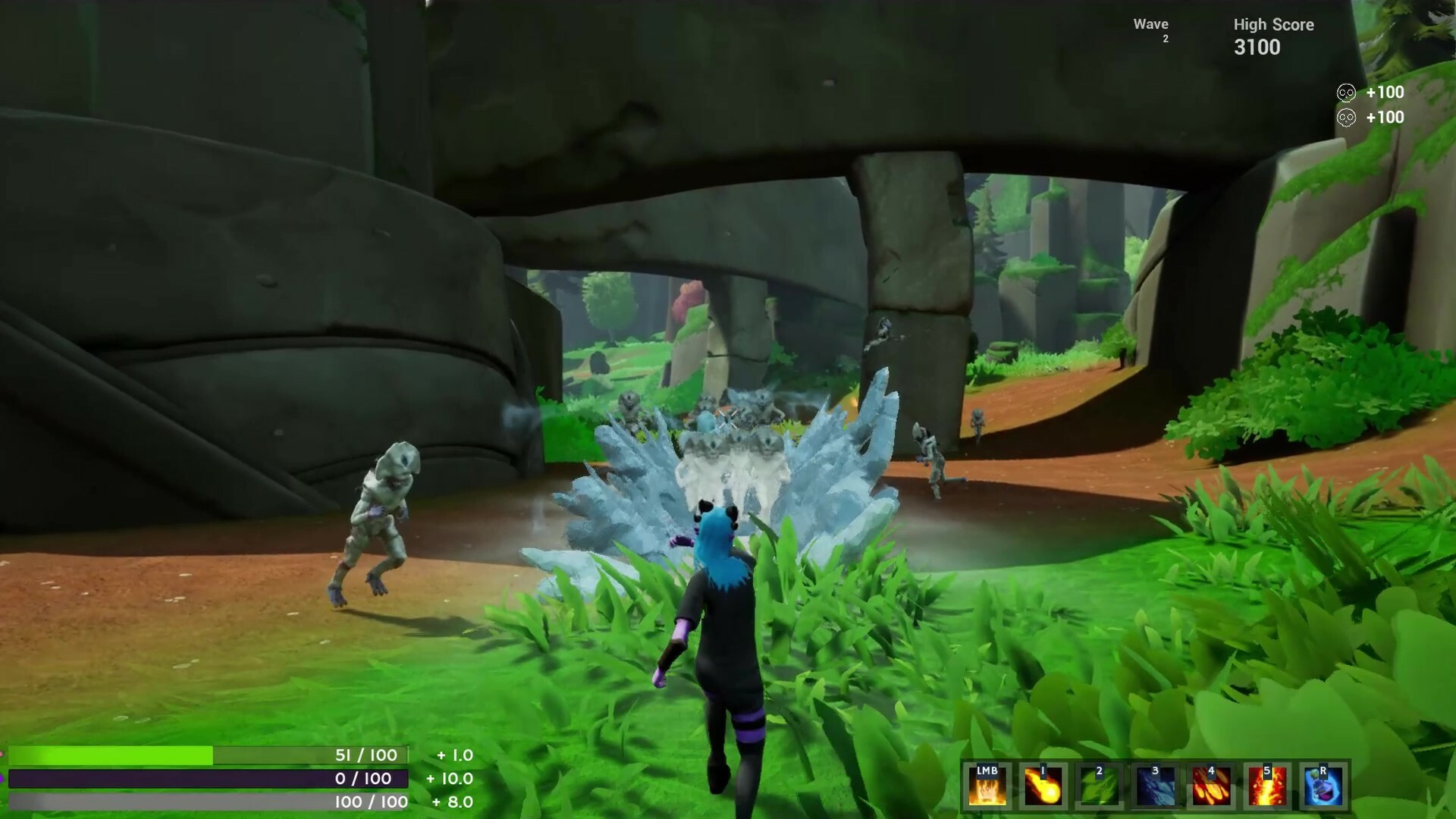 Kitsune Battlemage screenshot 1