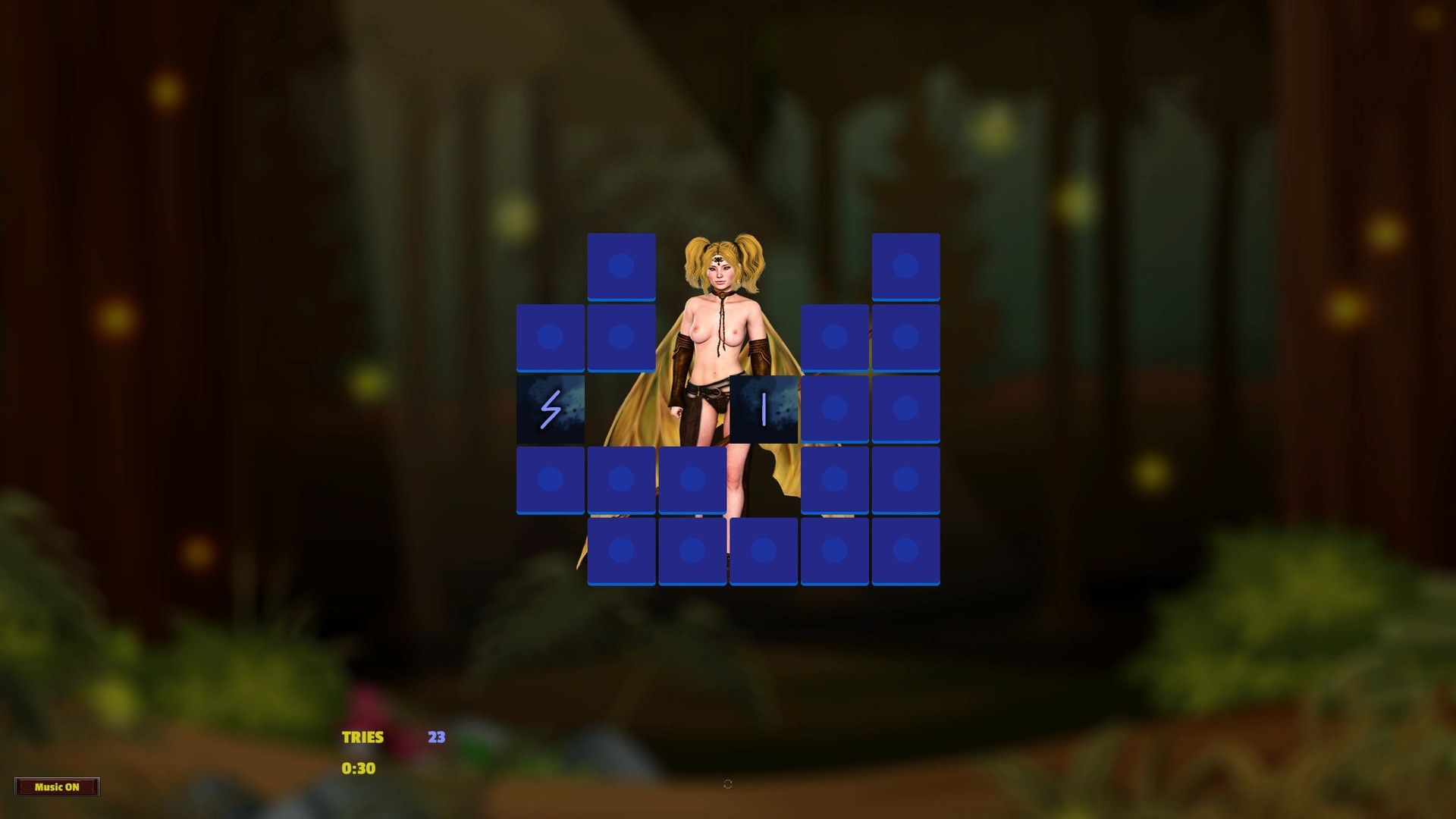 Memory Puzzle - Sexy Fairies screenshot 5