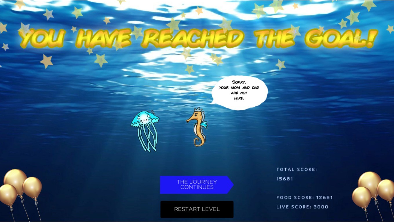 A lost jellyfish: Return to its parents screenshot 5