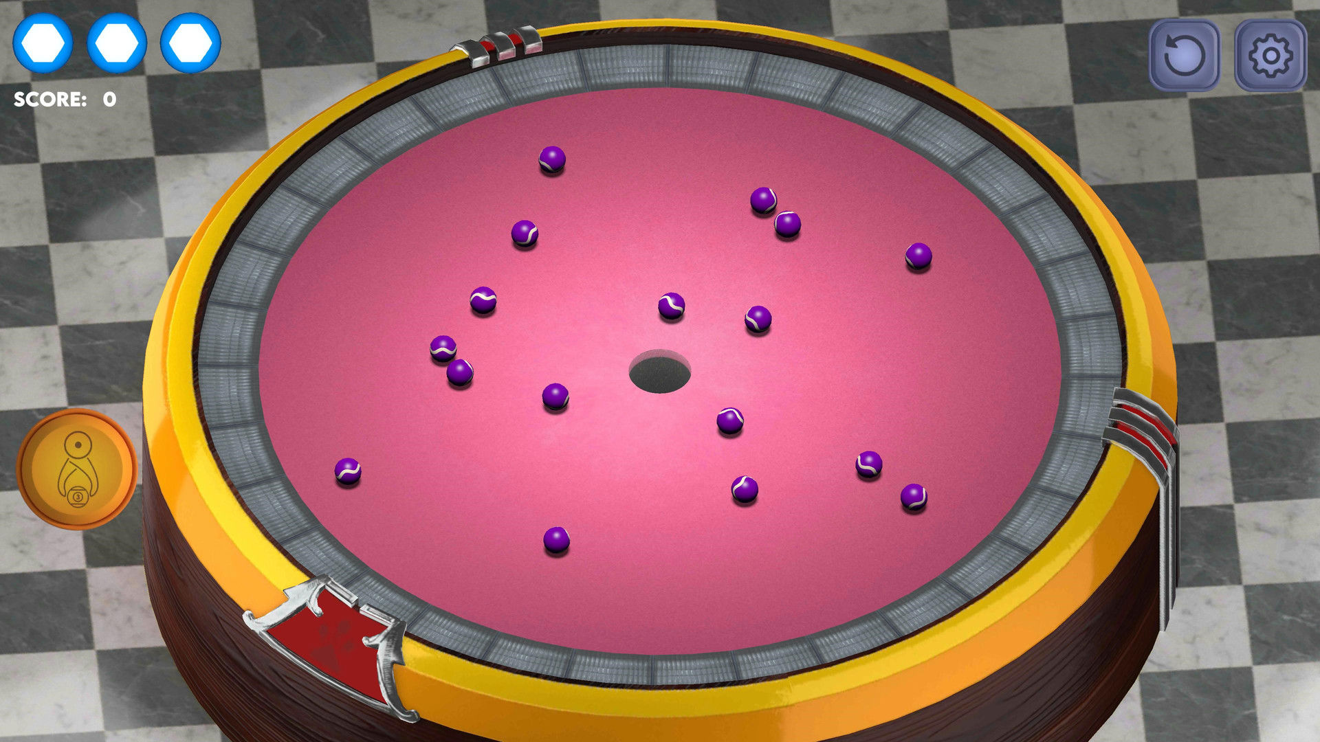 Billiards of the Round Table (BRT) screenshot 1