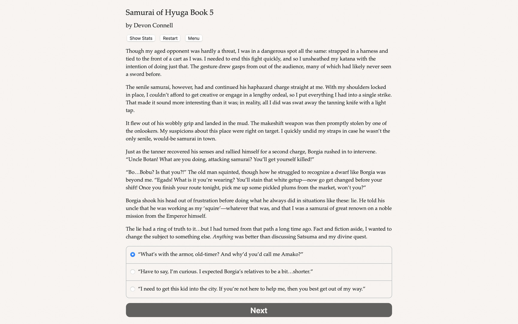 Samurai of Hyuga Book 5 screenshot 1
