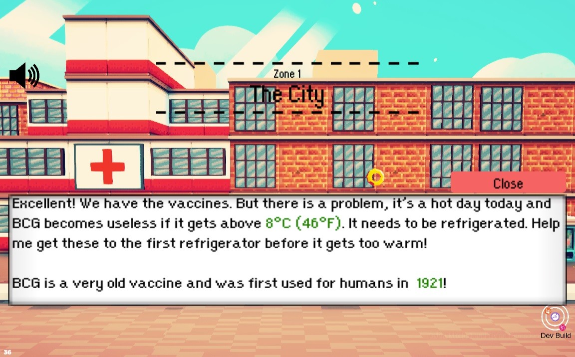 Vaccine Delivery Adventure screenshot 1