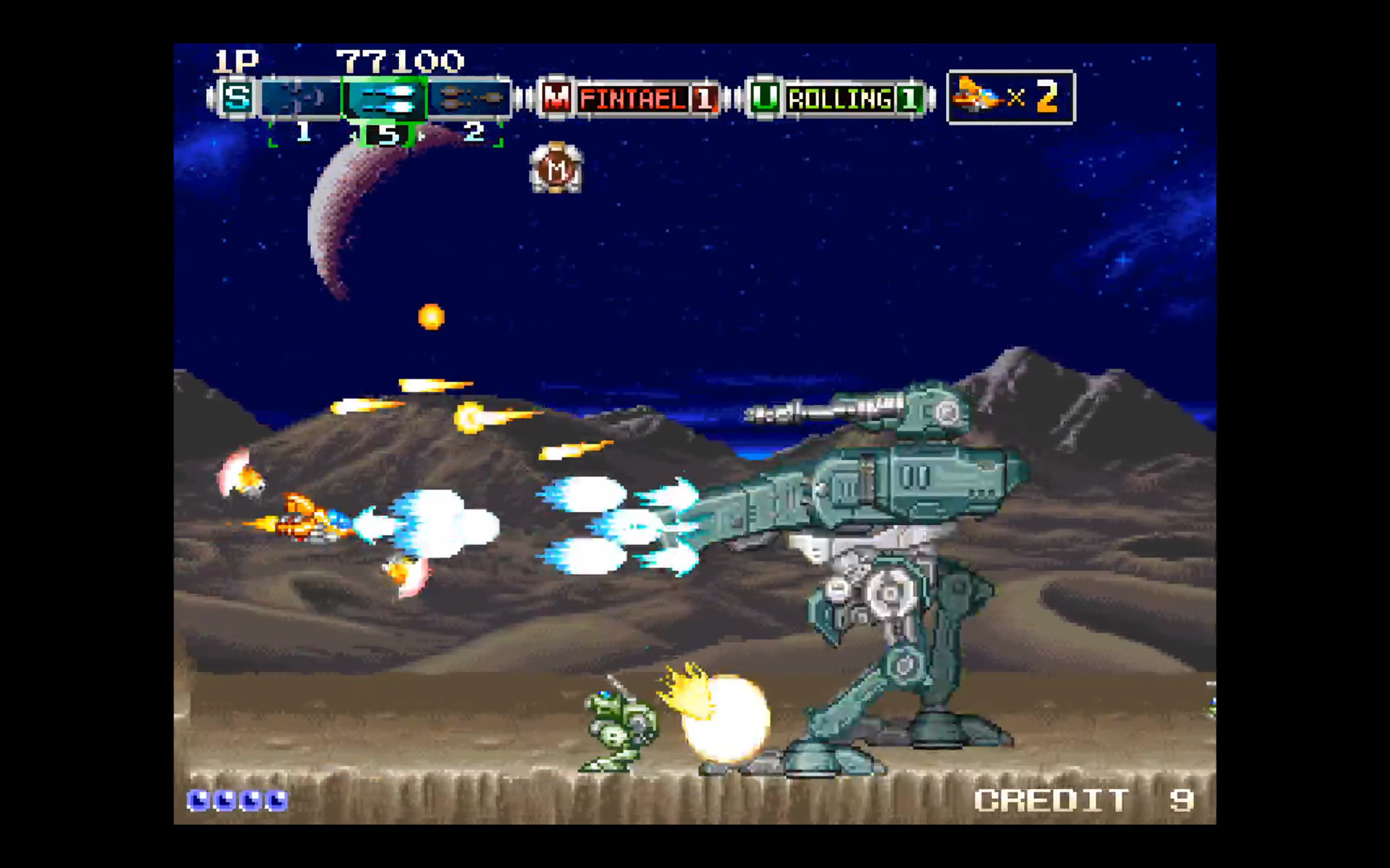 Andro Dunos II screenshot 2
