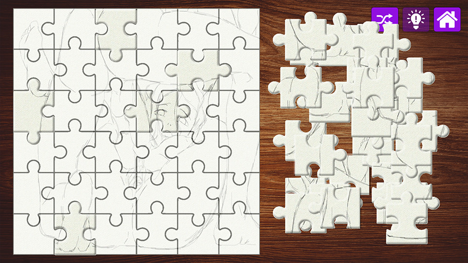 Hentai Jigsaw Puzzle Collection: Autumn screenshot 3