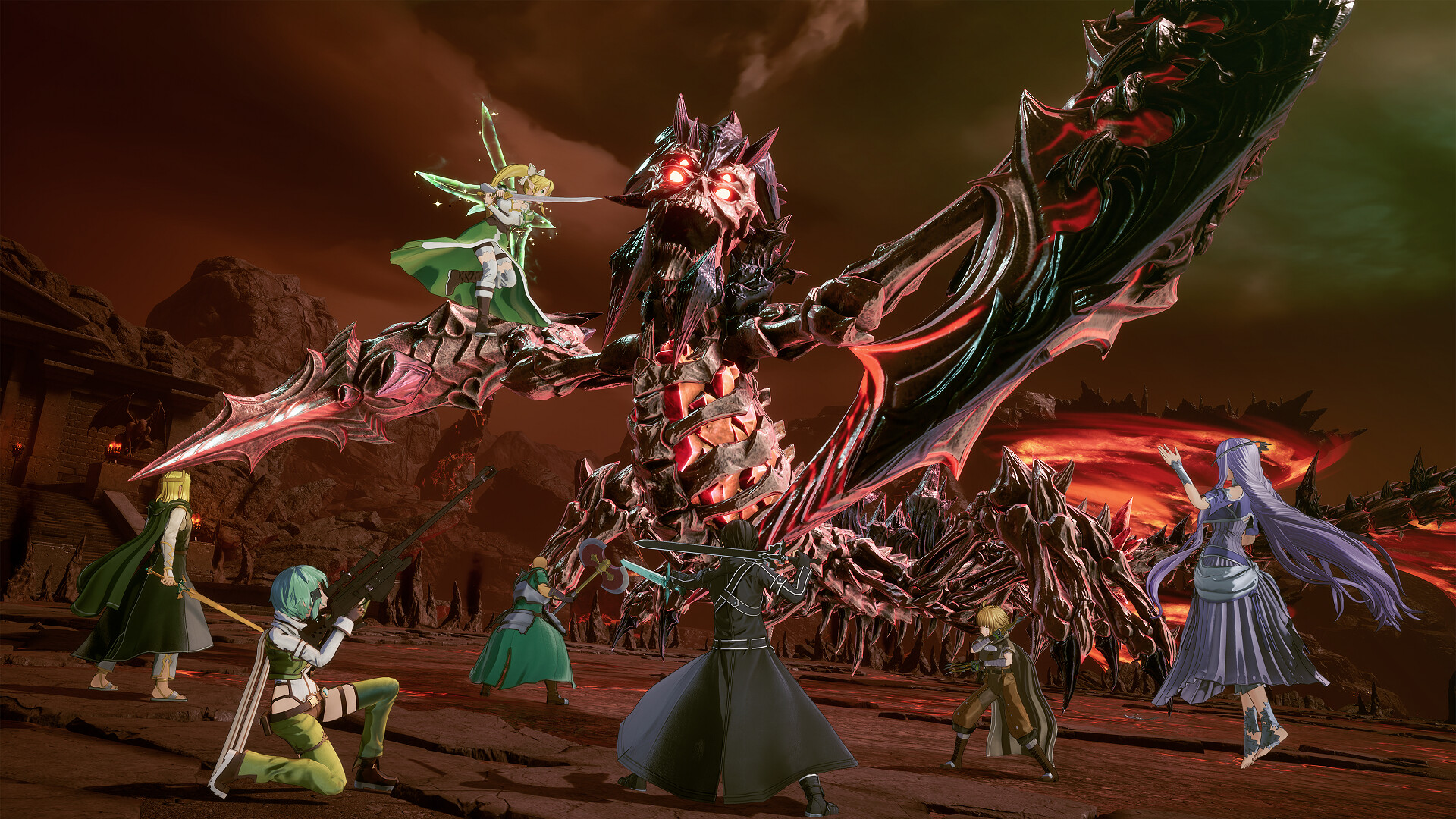 SWORD ART ONLINE Fractured Daydream screenshot 1