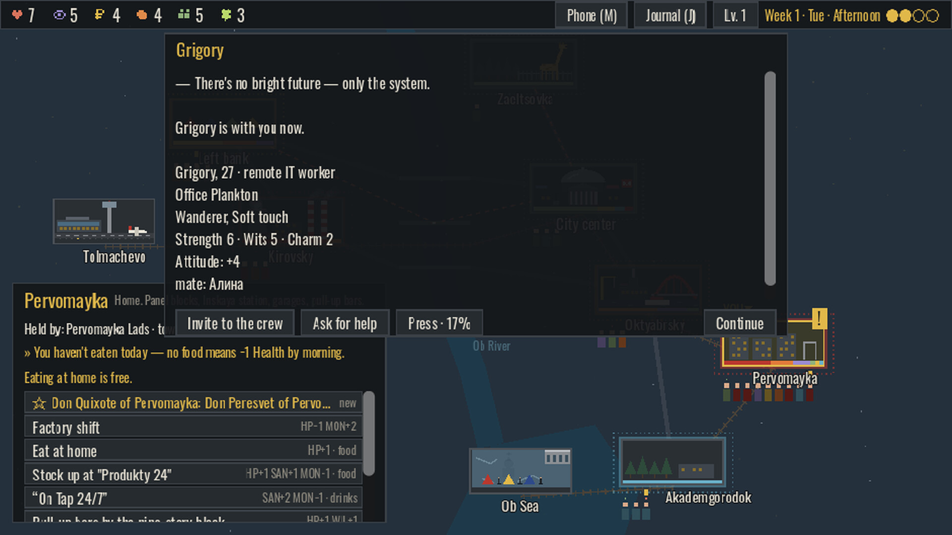 Deep Russian Depression screenshot 3
