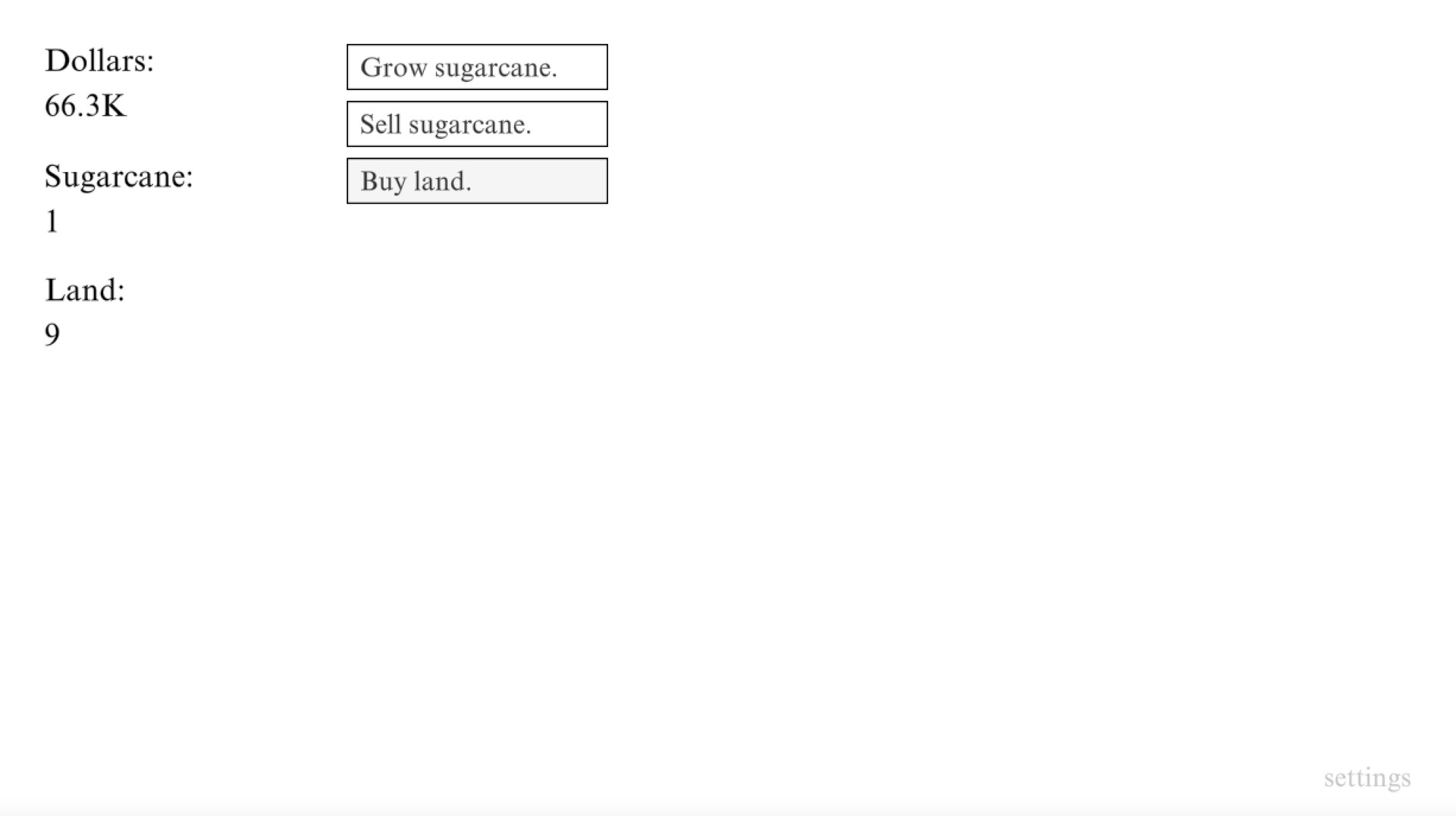 Sugarcane Empire screenshot 2