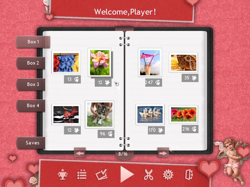 Holiday Jigsaw Valentine's day screenshot 5