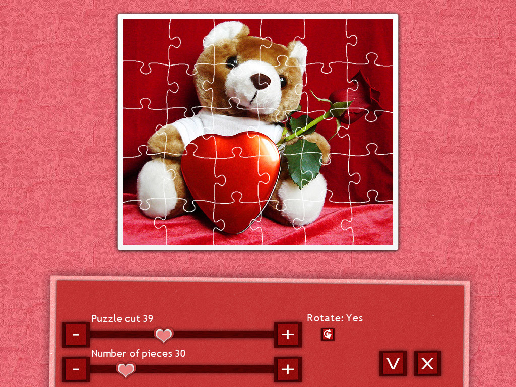 Holiday Jigsaw Valentine's day screenshot 4