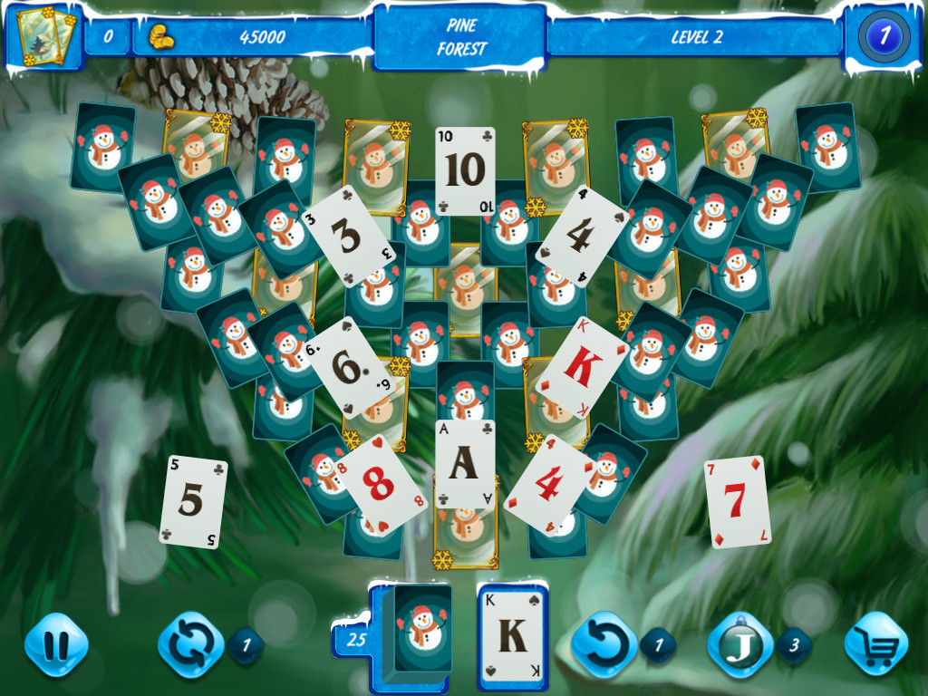 Solitaire Jack Frost Winter Adventures 3 screenshot 5