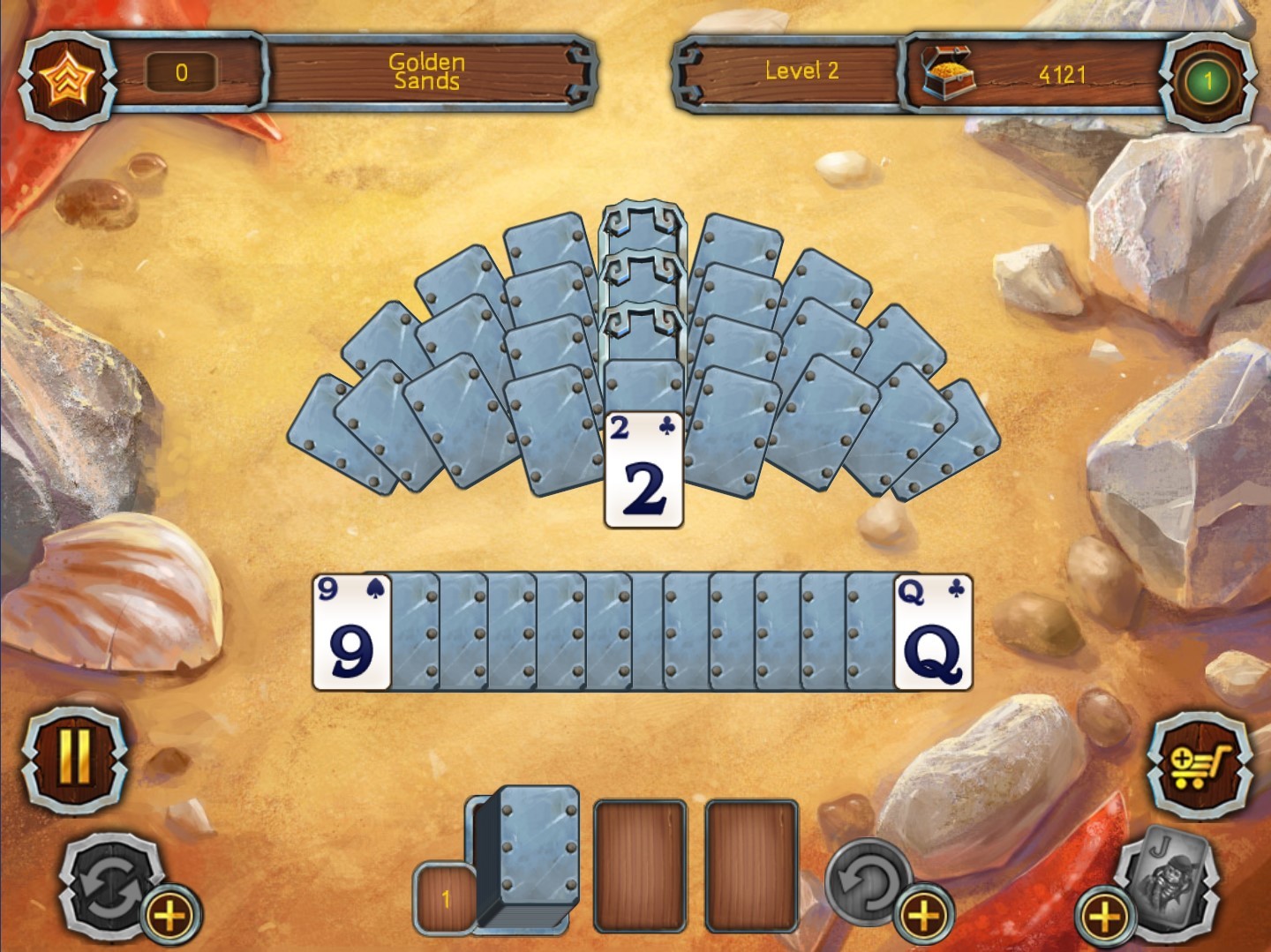 Pirate's Solitaire screenshot 2