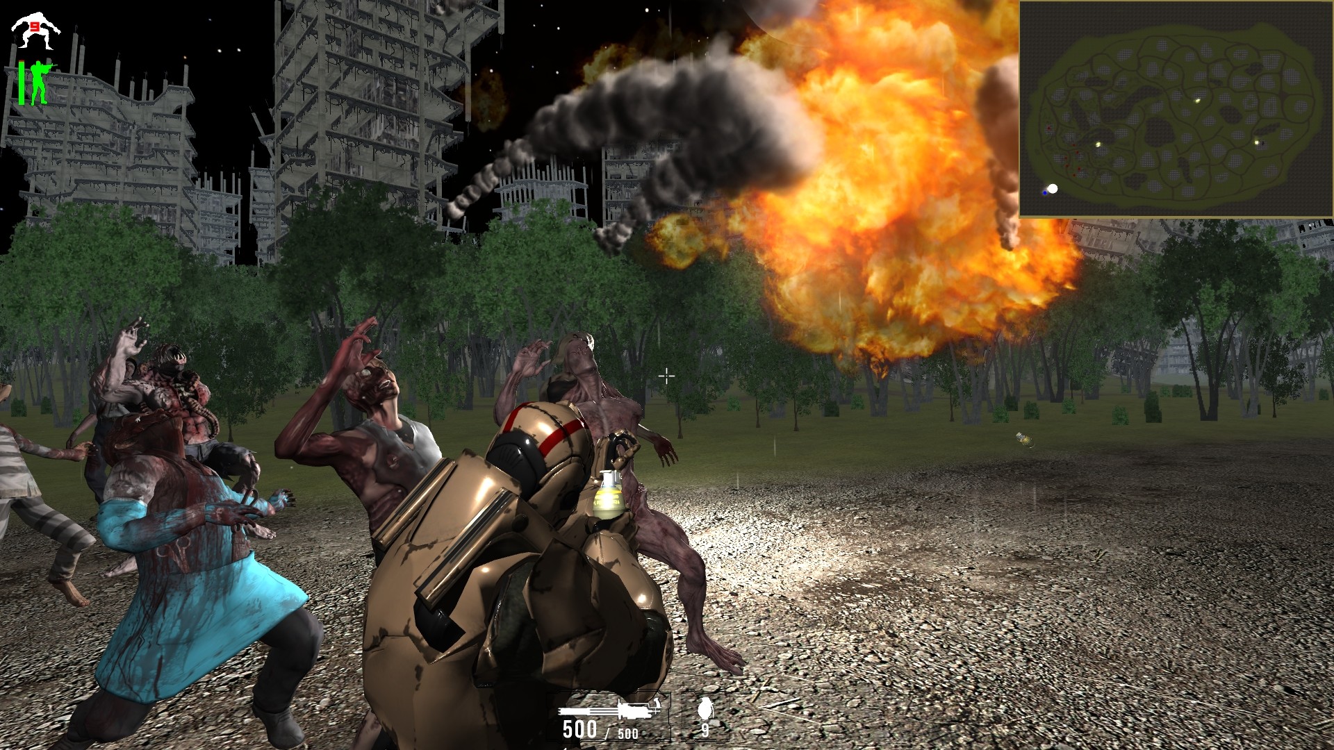 Zombie War screenshot 5
